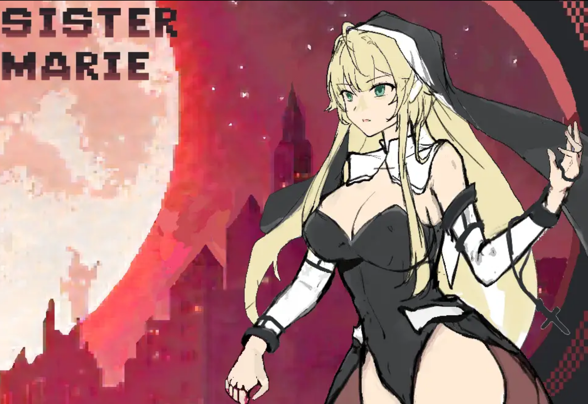 【PC/ACT/像素/多语言】玛丽修女的任务 Sister Marie’s Mission [Demo] ——快乐的开始 鱼乐杂货铺-鱼乐杂货铺