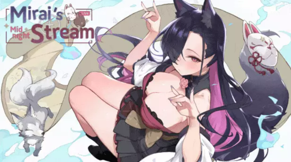 【PC/SLG/ACT/新作试玩/多语言】Mirai’s Midnight Stream [Demo] ——快乐的开始 鱼乐杂货铺-鱼乐杂货铺