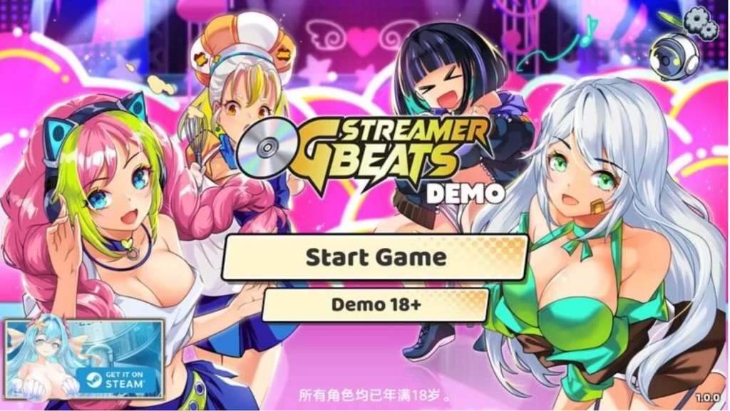 【PC/ACT/多语言】OG 主播计划:节奏出道! Ver1.0 Demo ——快乐的开始 鱼乐杂货铺-鱼乐杂货铺