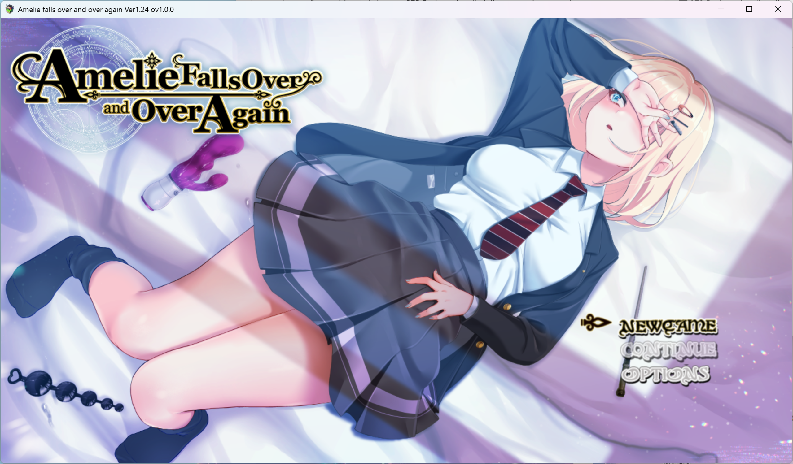 【PC/RPG/中文】艾米莉一遍又一遍地摔倒~魔法学院无尽的一周 Amelie falls over and over again ~ An endless week in Magic Academy [v1.24] ——快乐的开始 鱼乐杂货铺-鱼乐杂货铺