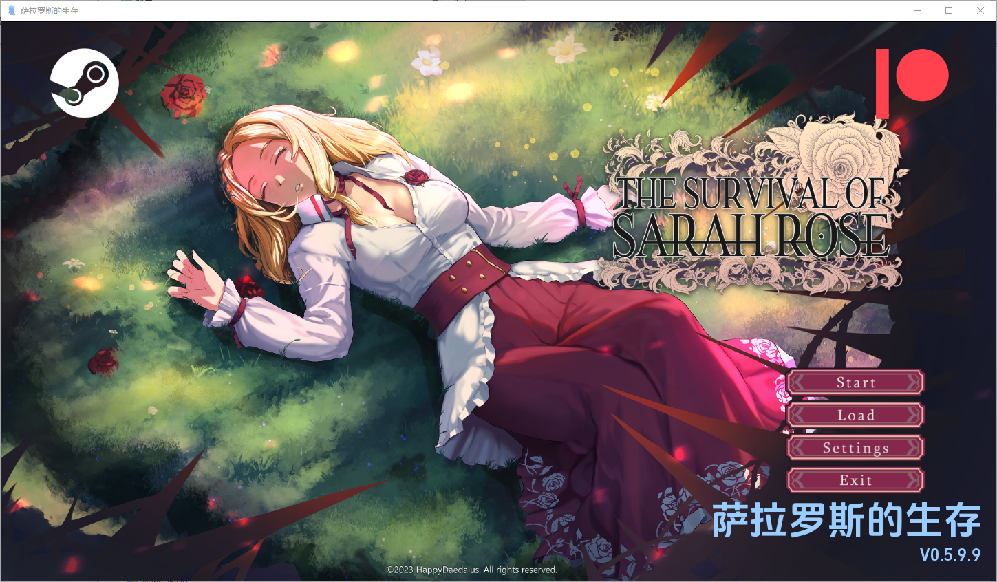 【PC+安卓/SLG/中文】莎拉罗斯的生存 The Survival of Sarah Rose v0.9.9.9 ——快乐的开始 鱼乐杂货铺-鱼乐杂货铺