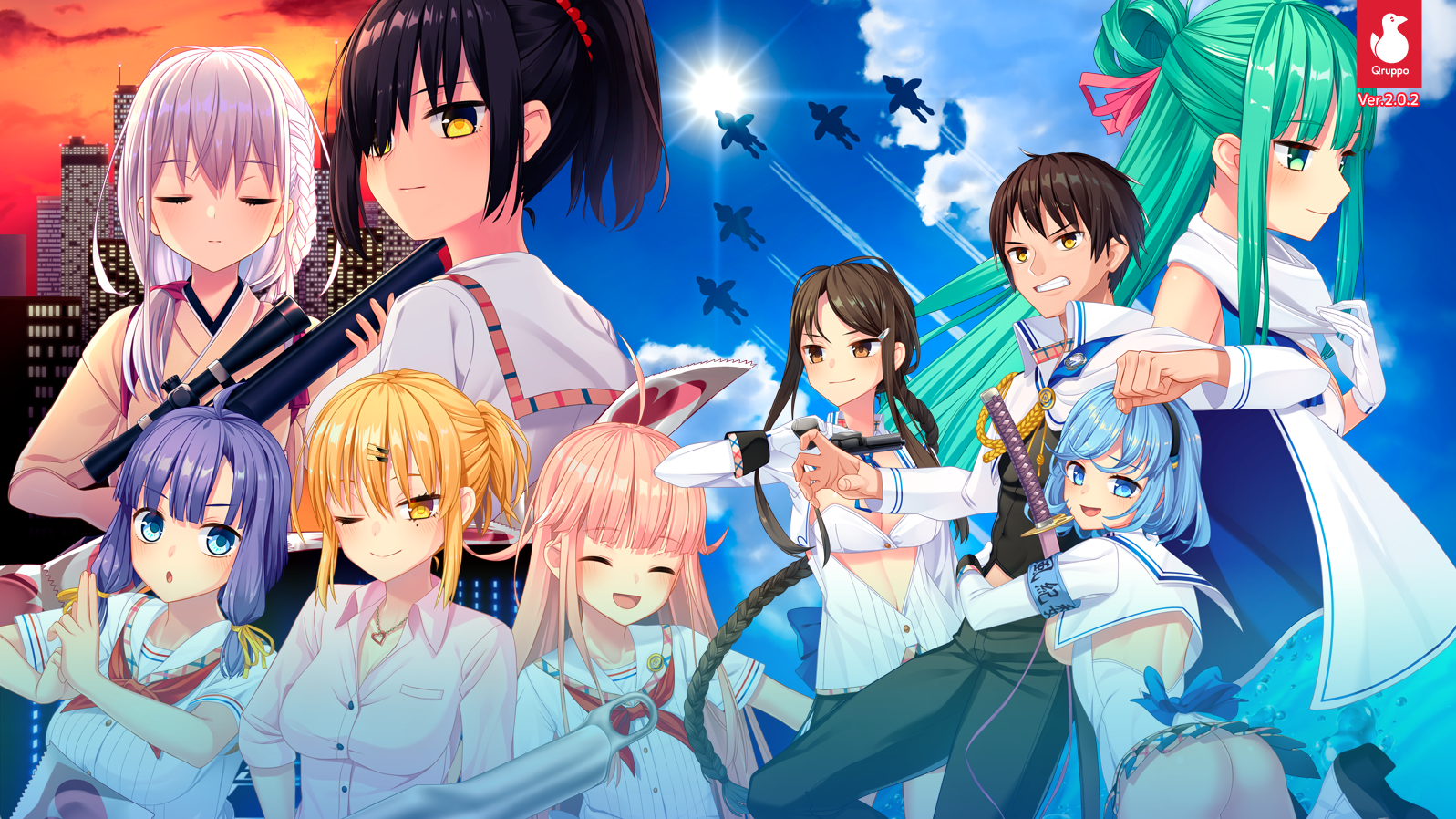 【PC/ADV/多语言】拔作岛！住在吉尔升级岛上贫乳该如何是好？2 抜きゲーみたいな島に住んでる貧乳はどうすりゃいいですか？2 V2.0.2