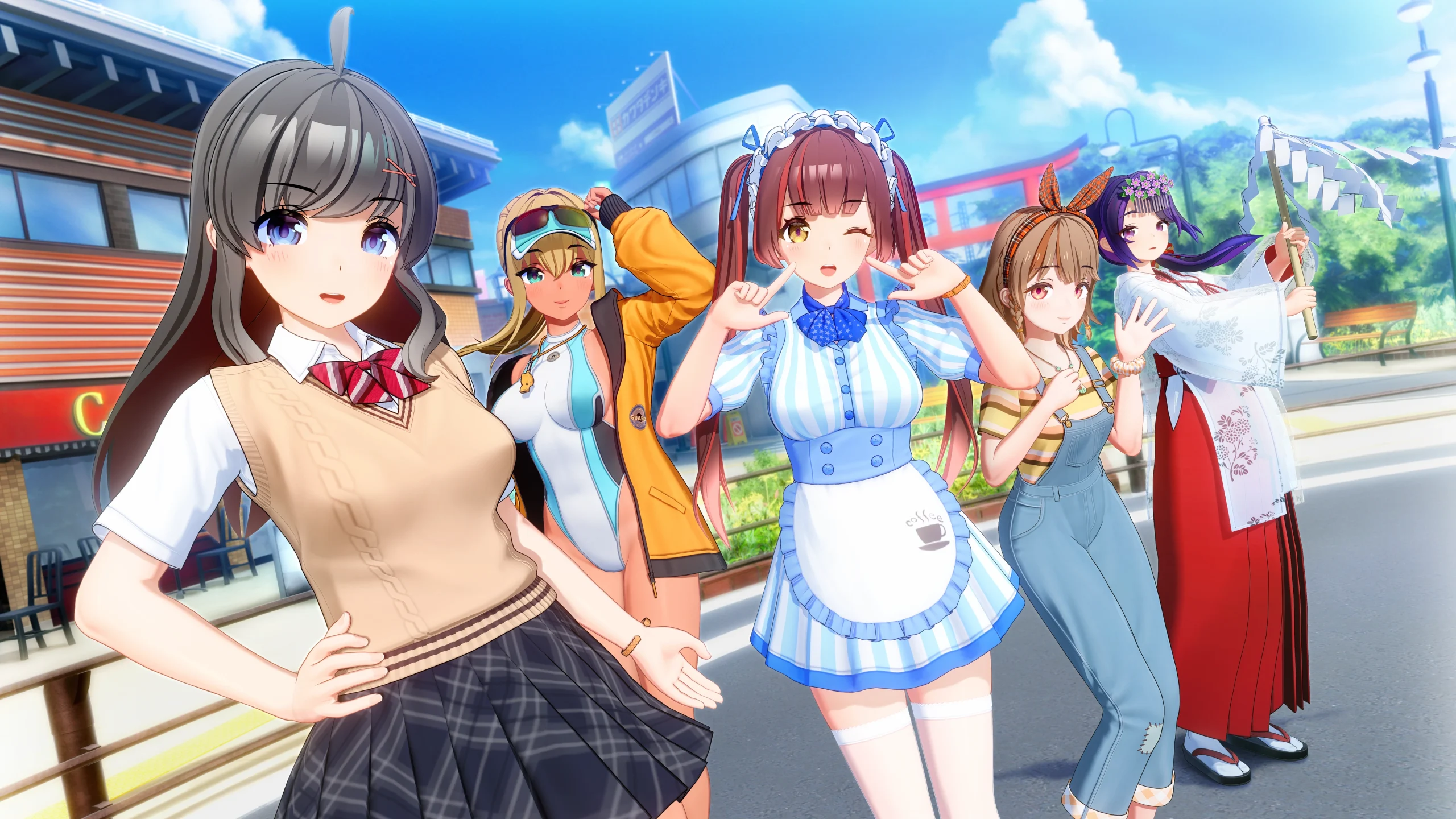 【PC/大作/SLG/3D/多语言】夏日假期 交叉路口 Samabake Scramble v1.0.2-鱼乐杂货铺