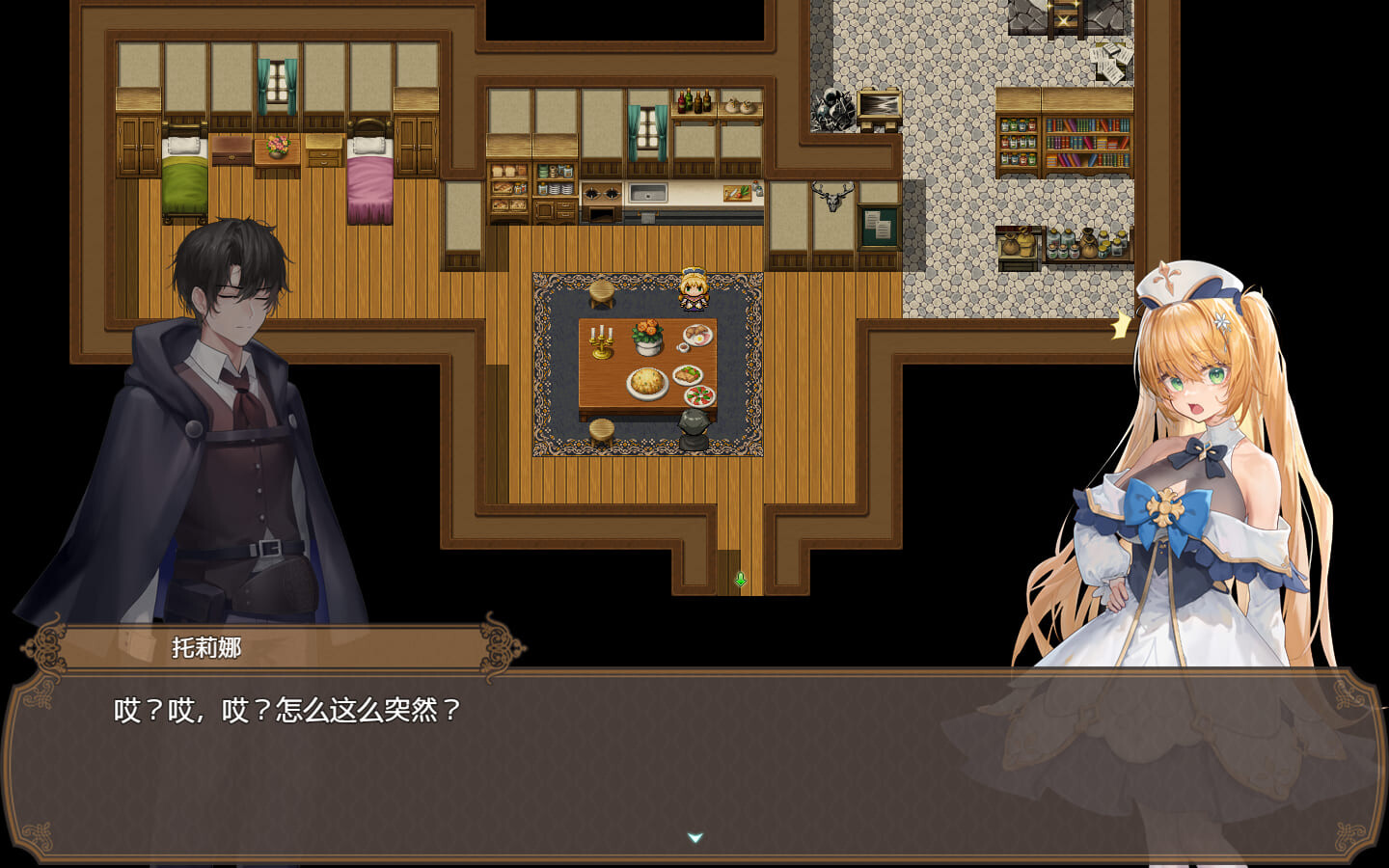 【PC/RPG/中文】影色渐染~阿斯林顿的妹神官~ 影に染まりゆく~アスリントの妹神官~ ver.0.603