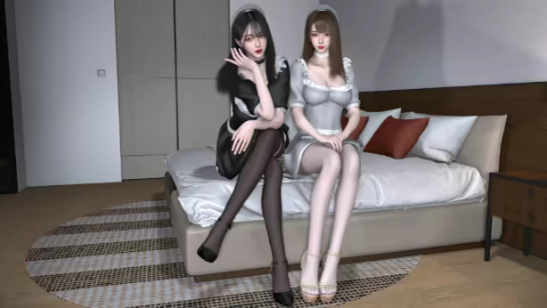 【PC/SLG/多语言】姊妹的侍奉 Maid Sisters’ Service Demo v1.0929-鱼乐杂货铺