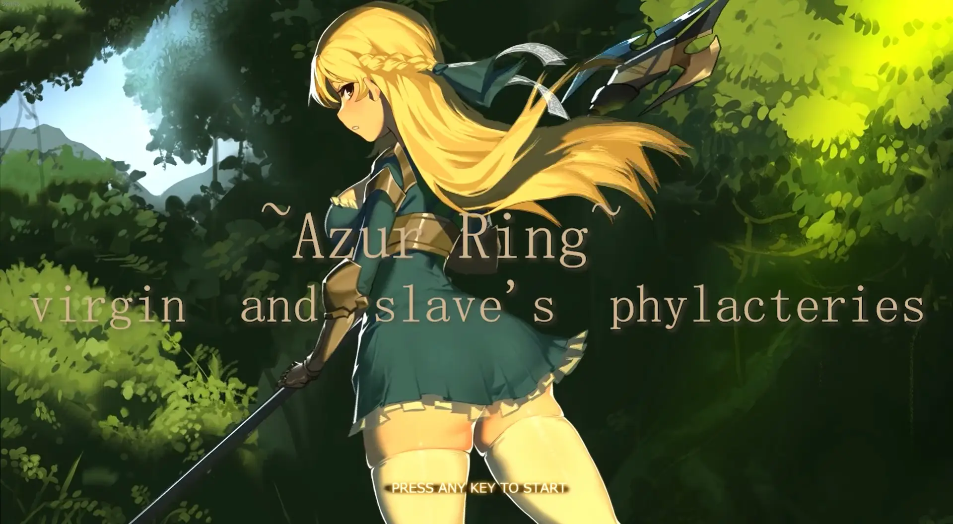 【PC/ACT/多语言】碧蓝魔戒~处女和奴隶的圣典   Azur Ring~ virgin and slave’s phylacteries-鱼乐杂货铺