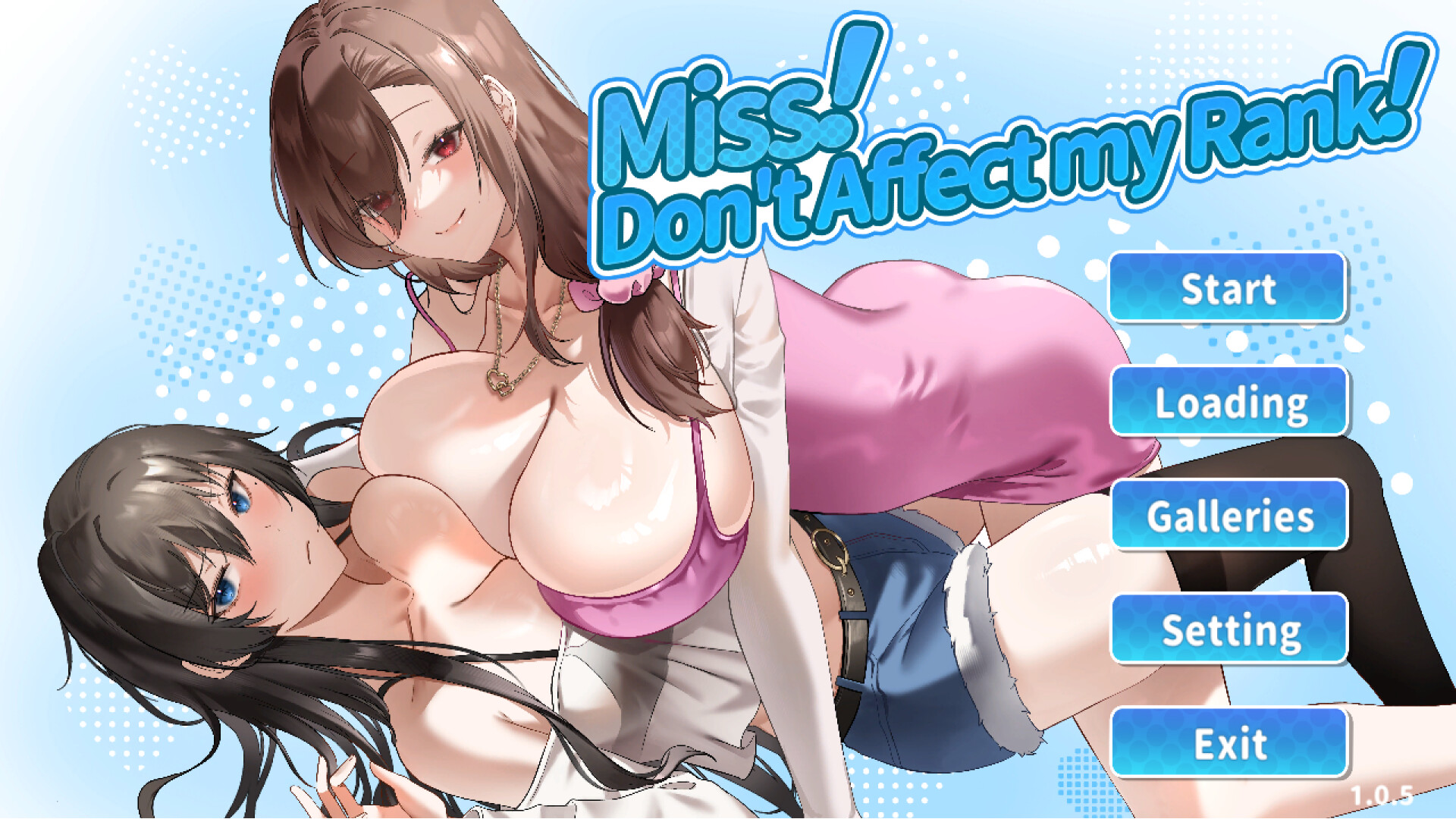 【PC/SLG/多语言】小姐！别耽误我上分！Miss！Don’t Affect my Rank v1.1.33