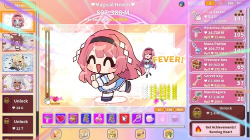 【PC/SLG/中文】萌系点击者 Kawaii Clicker Reborn-鱼乐杂货铺