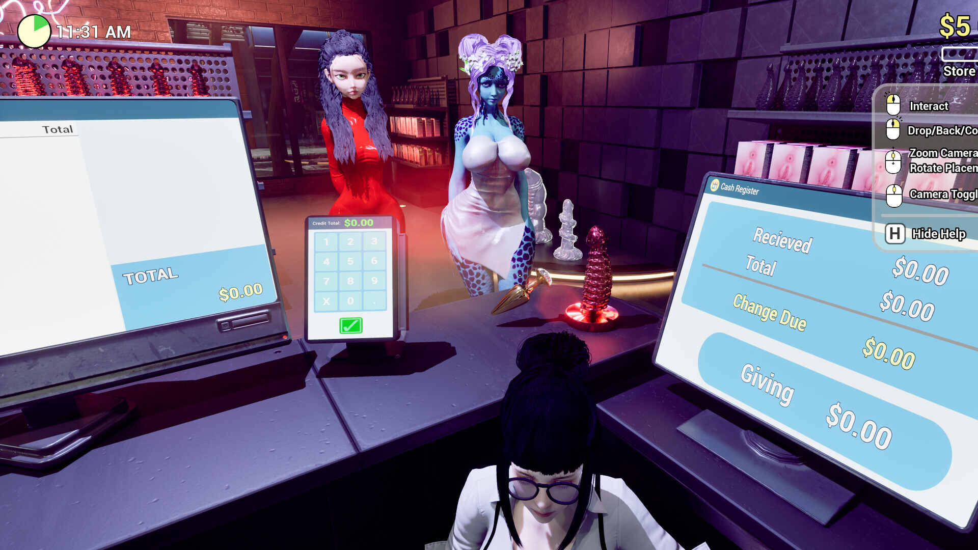 【PC/ACT/3D/中文】情趣用品店模拟器：透视欲望 Sex Shop Simulator X-RAY DESIRE-鱼乐杂货铺