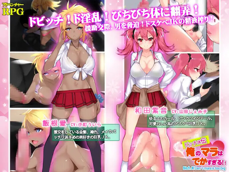 【PC+安卓/RPG/中文】我的鸡鸡太大了 ビッチJK伝 俺のマラはでかすぎる-鱼乐杂货铺