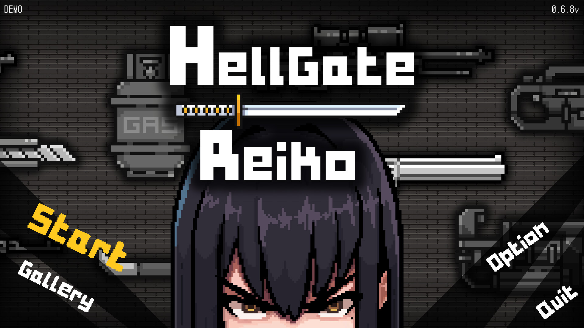 【PC/ACT/中文】地狱之门玲子 Helllgate Reiko レイコと地獄の扉 Demo v0.6.8-鱼乐杂货铺