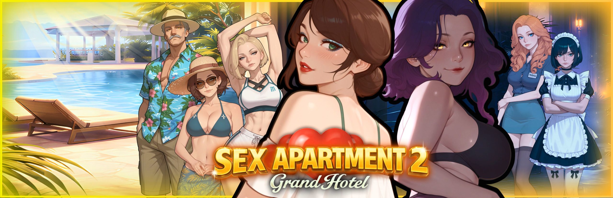 【PC/SLG/官方中文】性公寓2：大酒店 Sex Apartment 2: Grand Hotel [v1.0.7]-鱼乐杂货铺-免费的优质绅士游戏网站