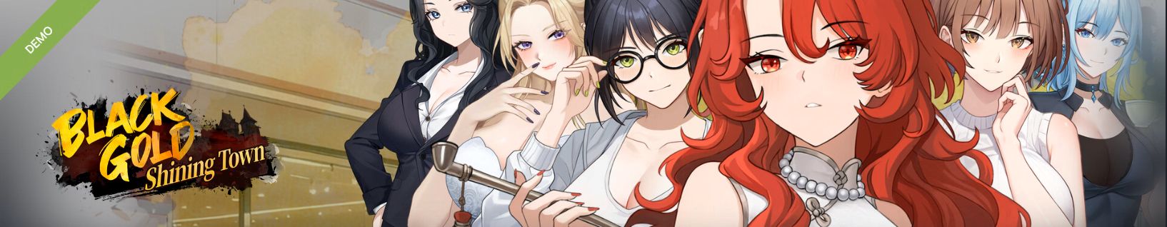 【PC/SLG/官方中文】黑金-闪耀镇 闪耀之城 Black Gold – Shining Town [Demo v0.1b]-鱼乐杂货铺-免费的优质绅士游戏网站