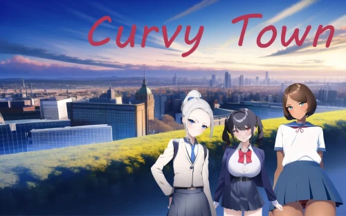 【PC+安卓/SLG/AI汉化】弯弯镇 Curvy Town v0.7.3-鱼乐杂货铺-免费的优质绅士游戏网站