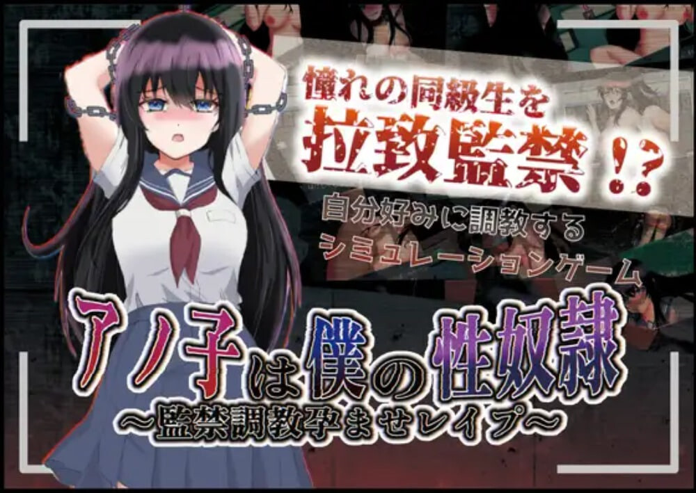 4538【PC+安卓/RPG/官方中文】那个女孩是我的性奴隶～监禁调教孕育强奸～ アノ子は僕の性奴隷～監禁調教孕ませレイプ～ v1.01-鱼乐杂货铺-免费的优质绅士游戏网站