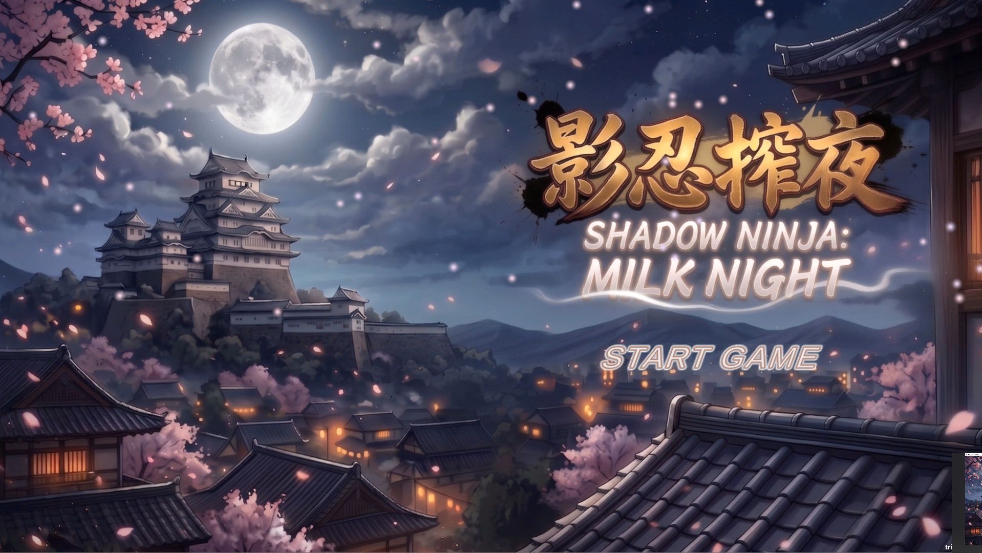 4734【PC/3D/ACT/生肉】影忍者：牛奶之夜 Shadow Ninja: Milk Night [v0.0.1]-鱼乐杂货铺-免费的优质绅士游戏网站