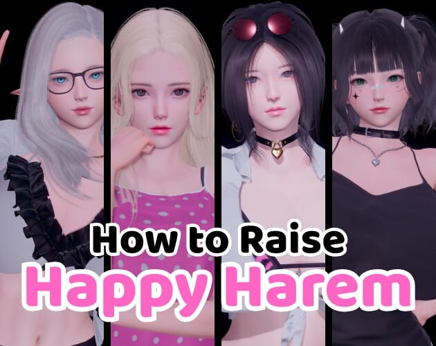 4739【PC+安卓/SLG/汉化】快乐后宫养成记 How to Raise Happy Harem v0.4-鱼乐杂货铺-免费的优质绅士游戏网站