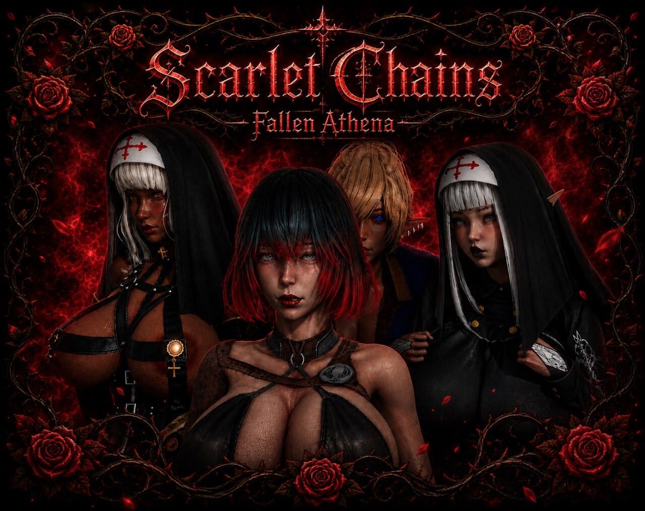 【PC/RPG/AI汉化版】绯红锁链：堕落的雅典娜 Scarlet Chains: Fallen Athena v0.1.7a-鱼乐杂货铺-免费的优质绅士游戏网站