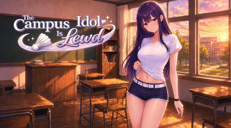 【[PC+安卓/SLG/汉化版】校园偶像很色情 The Campus Idol Is Lewd v0.4.1-鱼乐杂货铺-免费的优质绅士游戏网站