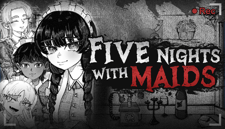 【PC+安卓/SLG/存档/官方中文】女仆们的五夜精魂 Five Nights with Maids v1.0.3-鱼乐杂货铺-免费的优质绅士游戏网站